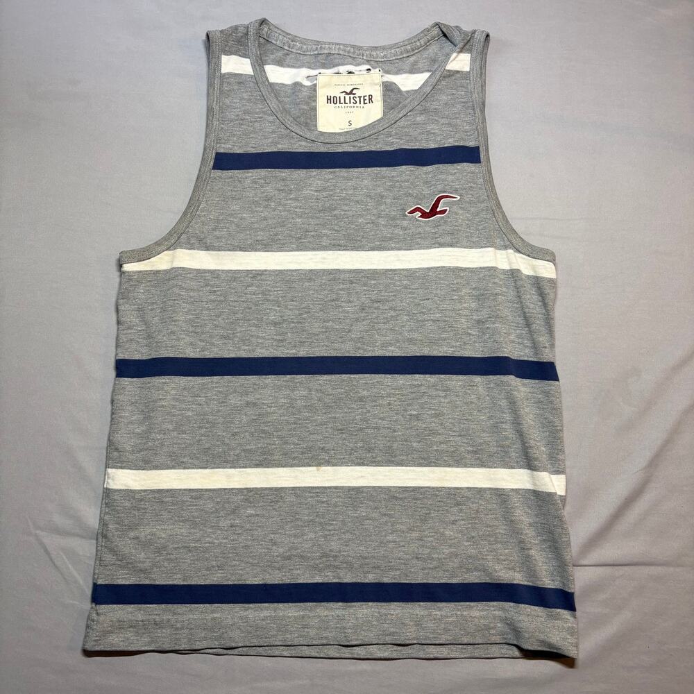 Y2k hollister striped tank top